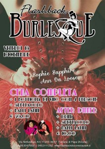 IL BURLESQUE APPRODA AD ARICCIA