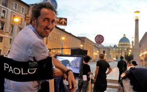 set of "The young Pope" by Paolo Sorrentino. 08/10/2015 sc.210 - ep. 2 in the picture Paolo Sorrentino. Photo by Gianni Fiorito