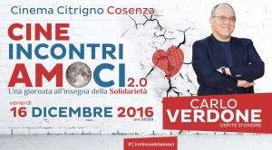 L'edizione 2016 con ospite Carlo Verdone