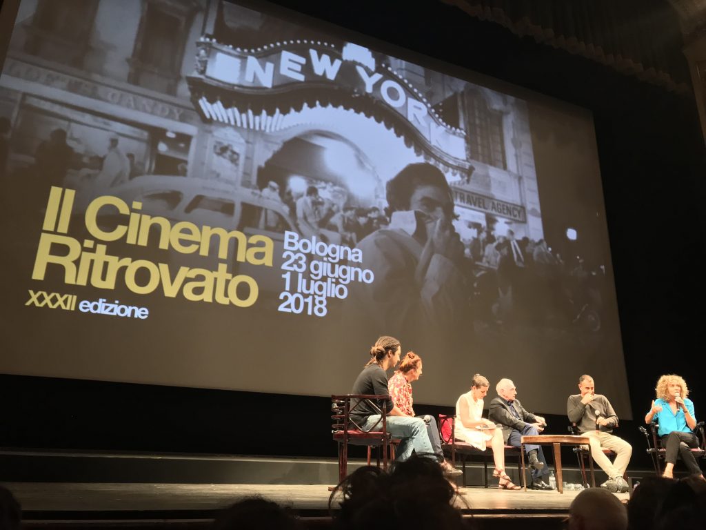 Il Cinema Ritrovato. Martin Scorsese incontra il pubblico bolognese.