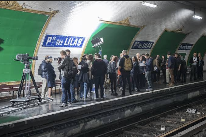 Porte des Lilas – Cinéma. Stazione metro fantasma
